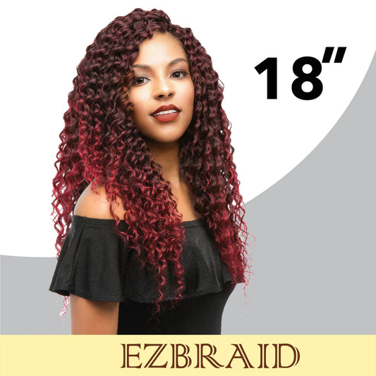 EZBraid Crochet 18" - Deep Wave