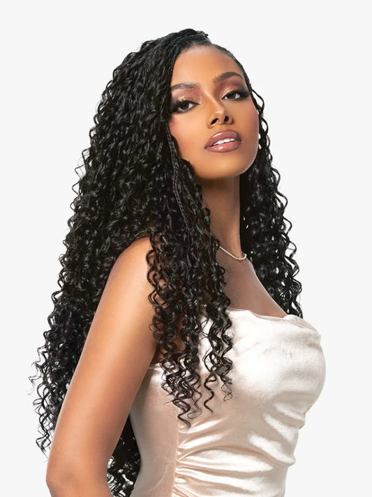 Empire Feather Crochet - Loose Crimp 12"