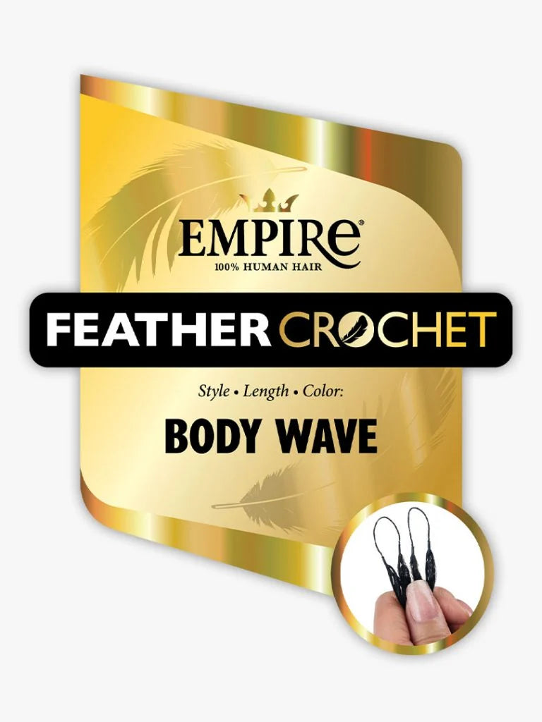 Empire Feather Crochet - Body Wave 12"