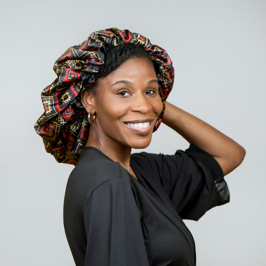 ENVY US HAIR Satin Bonnet with Satin-Covered Elastic Edge