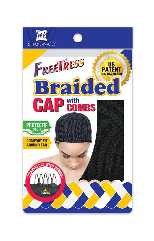 Freetress Braided Cap w/combs