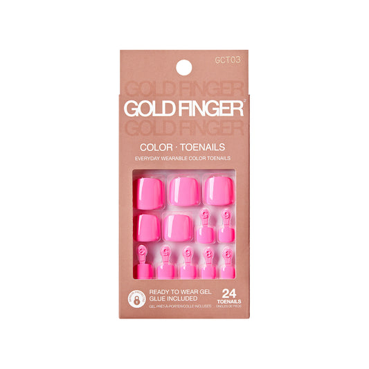 KISS GoldFinger Solid Colors Toenails