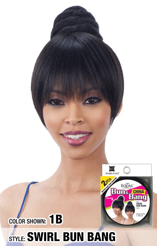 Equal Bun - Swirl Bang