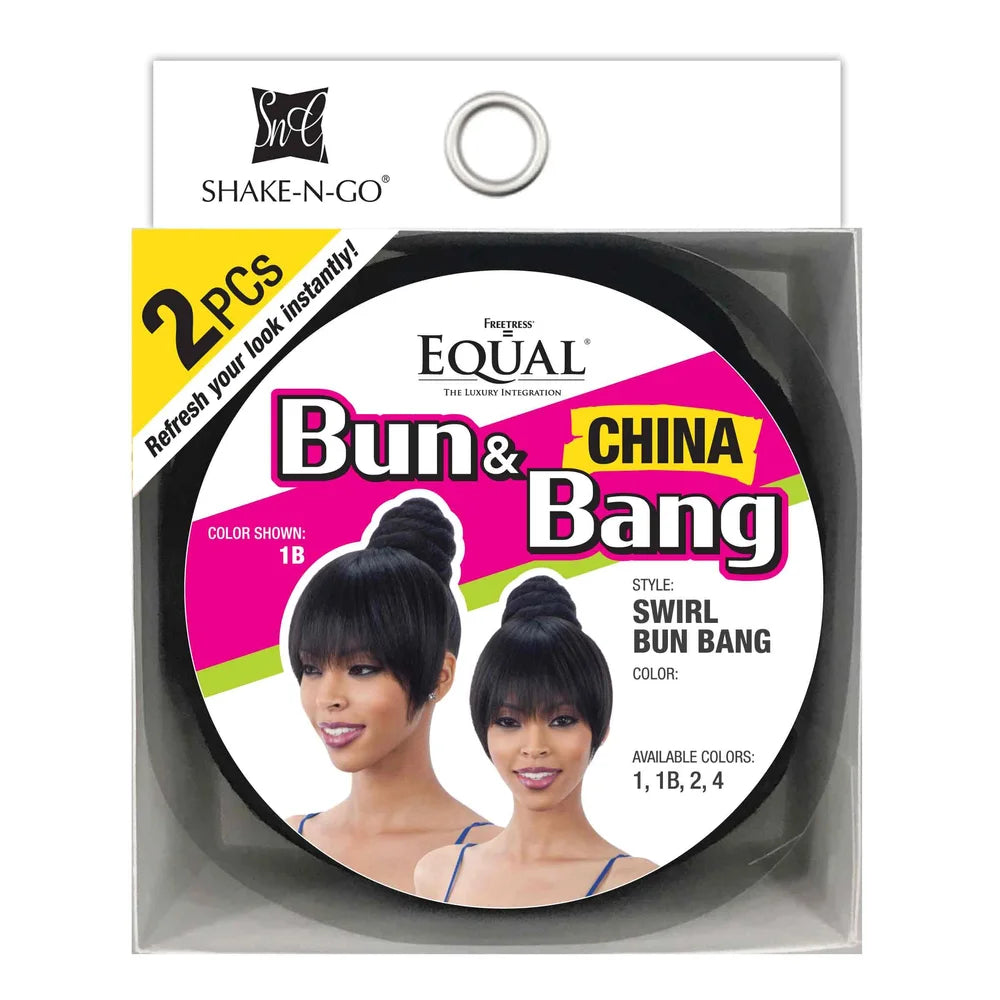 Equal Bun - Swirl Bang