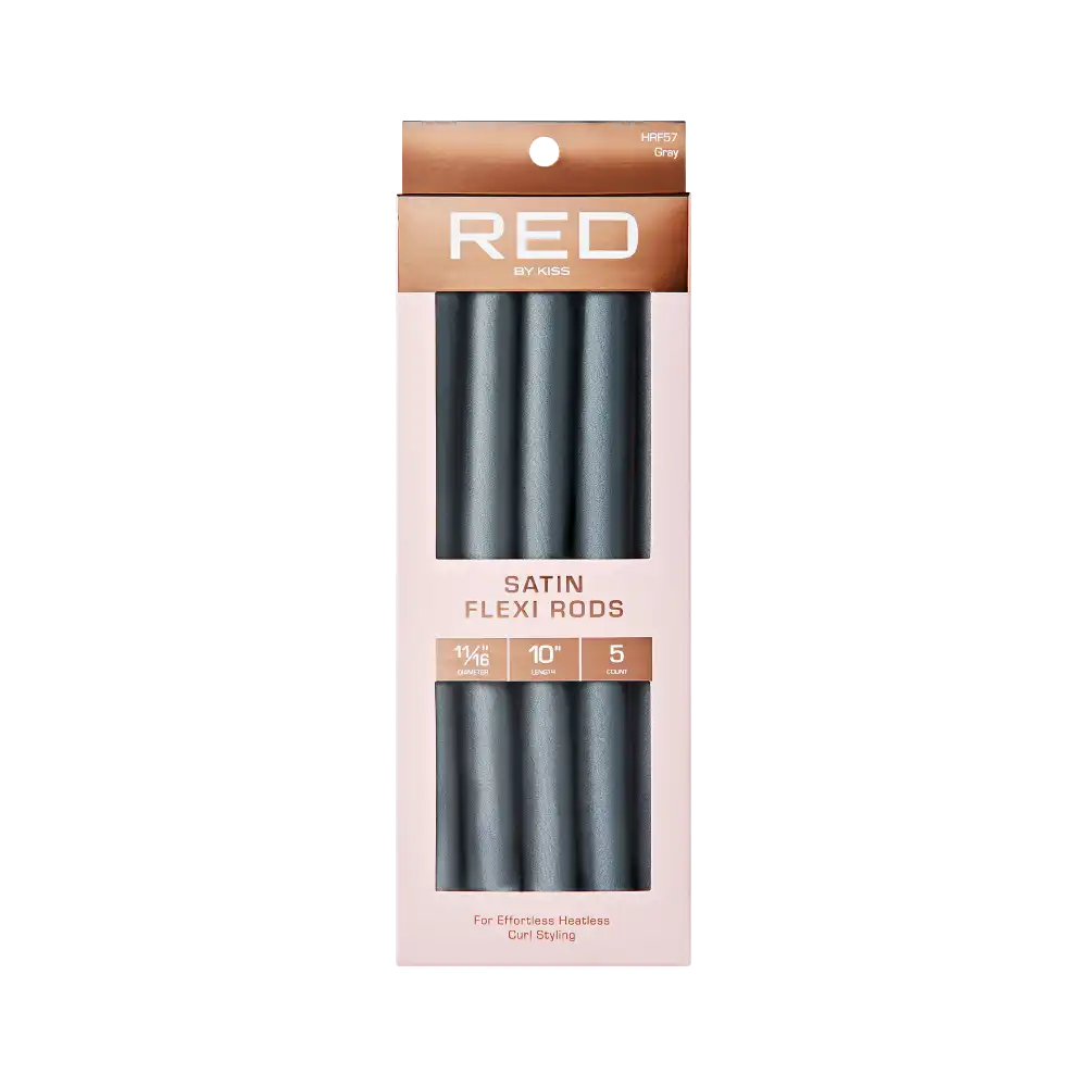 Red By Kiss Heatless Curling Silky Satin Flexi Rods
