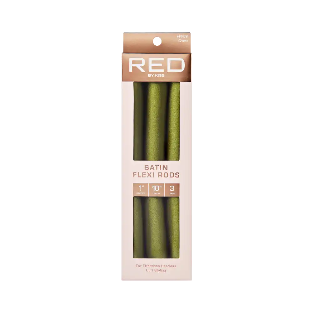 Red By Kiss Heatless Curling Silky Satin Flexi Rods
