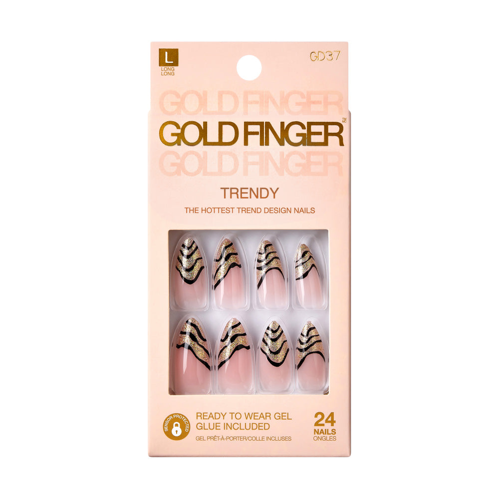 KISS Gold Finger Trendy Nails