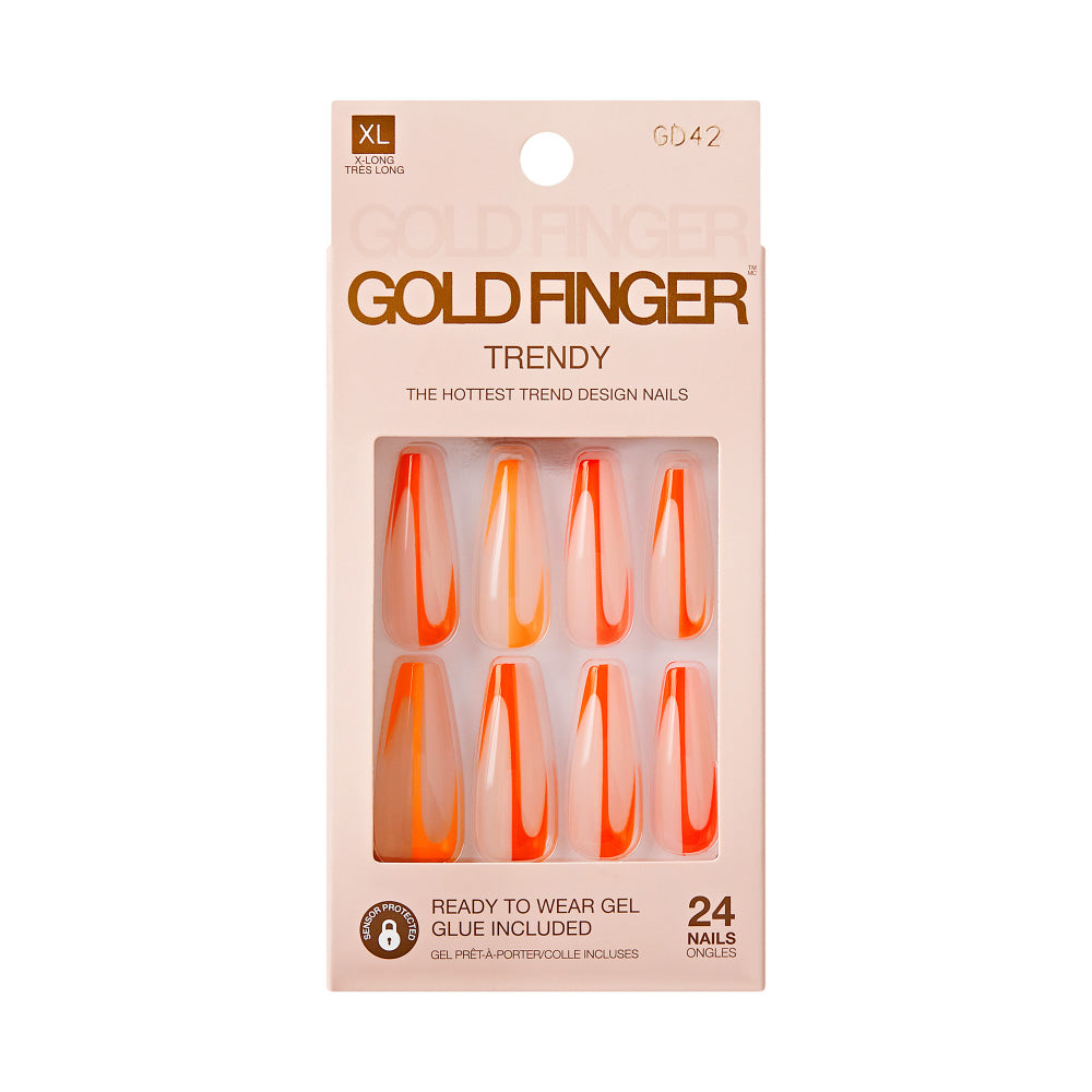 KISS Gold Finger Trendy Nails