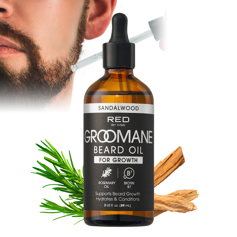 Red by Kiss Groomane Beard Growth Oil