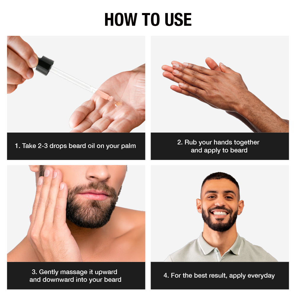 Red by Kiss Groomane Beard Growth Oil