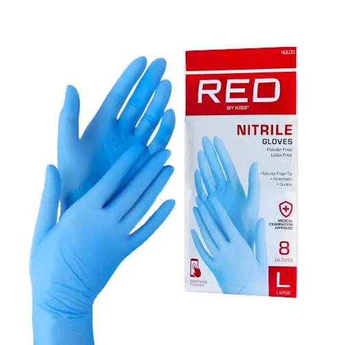 Red By Kiss Nitrile Gloves