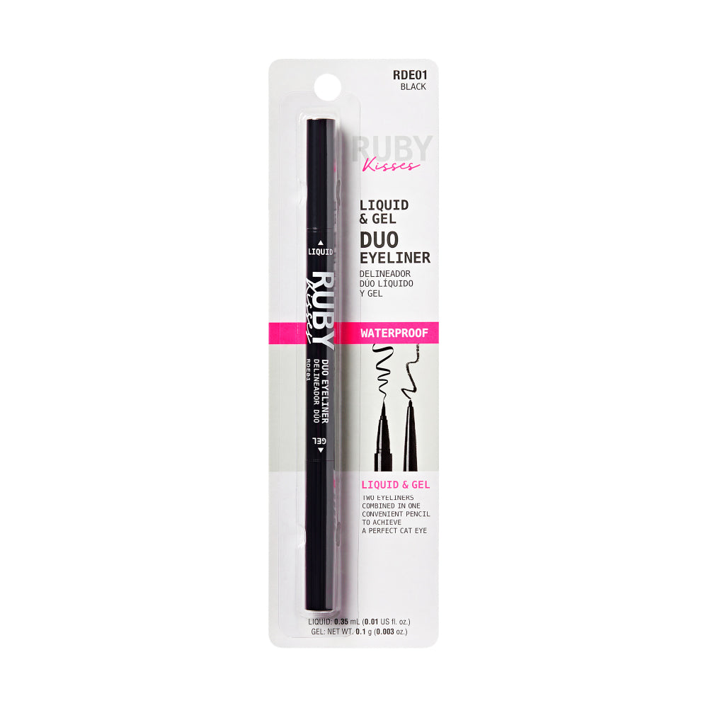 Ruby Kisses Waterproof Liquid & Gel Duo Eyeliner