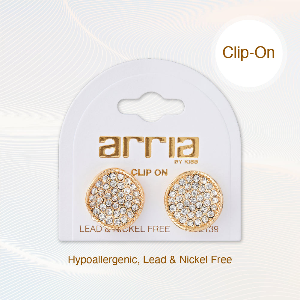Arria By Kiss Jewelry - Clip On Earrings