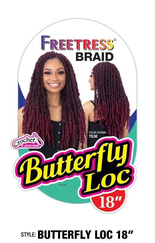 Freetress Butterfly Locs 18"