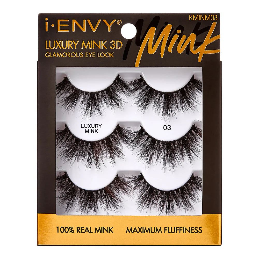 iENVY Luxury Mink Strip Lashes Multi Pack