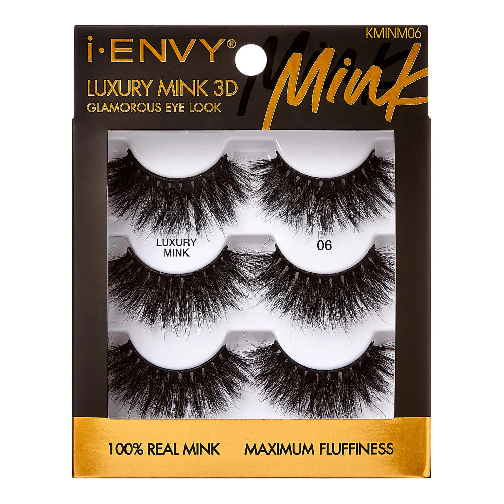 iENVY Luxury Mink Strip Lashes Multi Pack