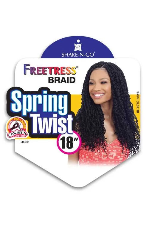 Freetress Spring Twist Crochet 18"