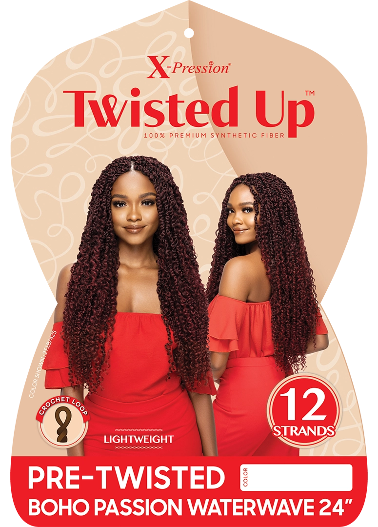 Outre Twisted Up - Boho Passion Water Wave 24"