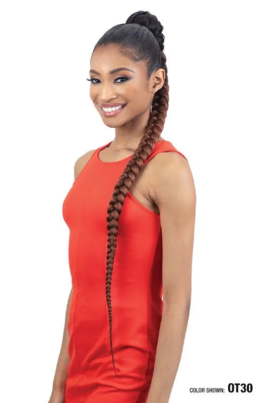 Equal Bun - Pre-Stretched Braided Ponytail 38”