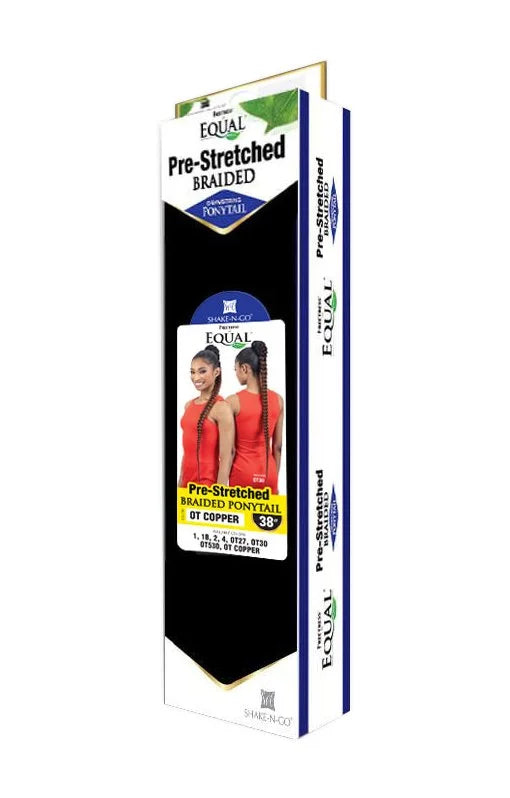 Equal Bun - Pre-Stretched Braided Ponytail 38”