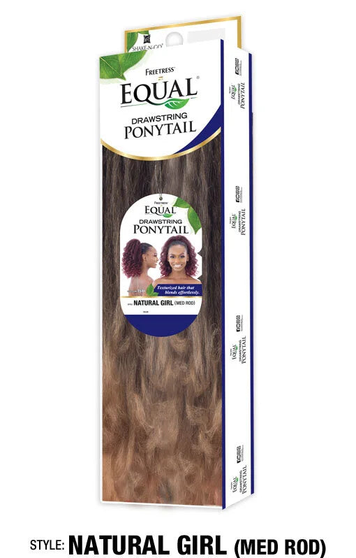 Equal Natural Girl Ponytail - Med Rod