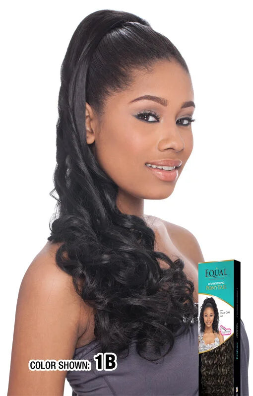 FreeTress Equal Lite Drawstring Ponytail – Yaky Straight 24"