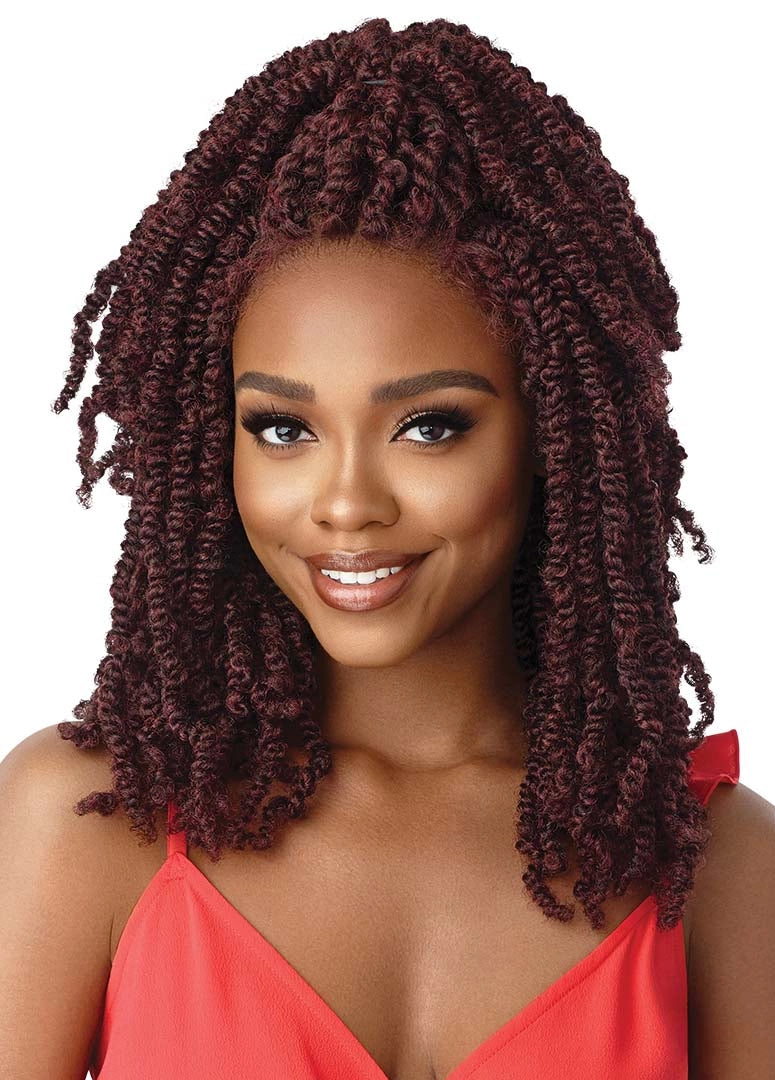 (D)Outre Twisted Up Lace Wig - Wavy Bomb Twist 18"