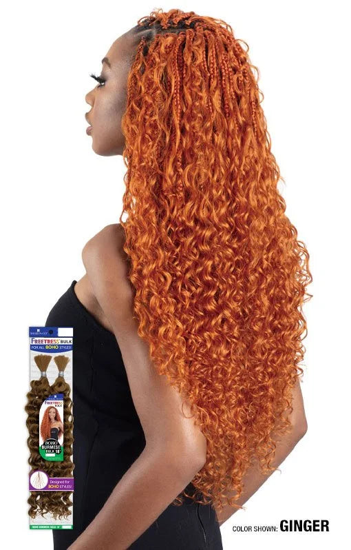 Freetress 100% Human Hair Bulk 18” - Boho Burmese Bulk