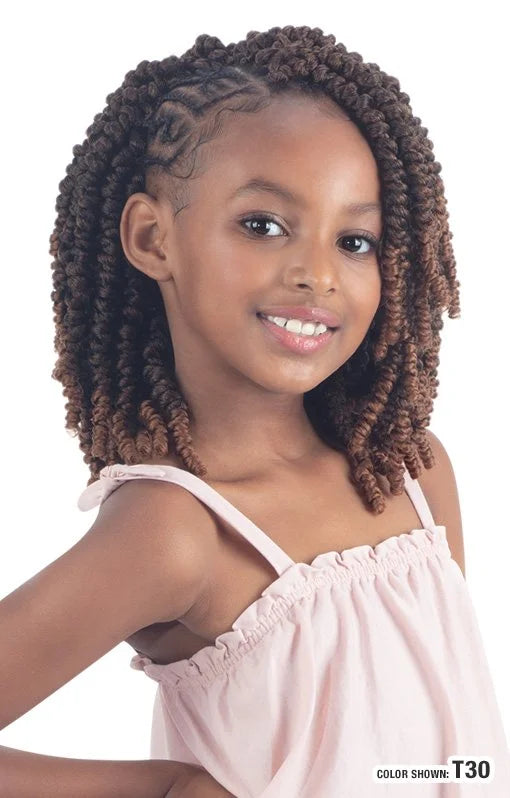 (D) Freetress 3X Kids-Passion Twist 8"