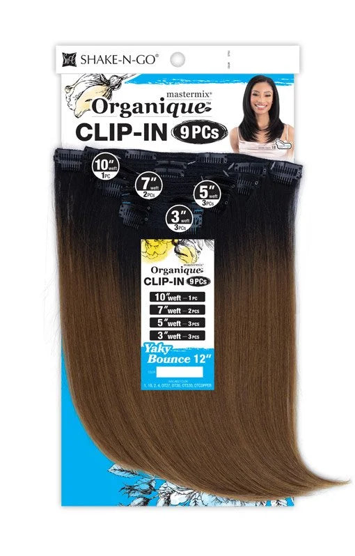 Organique 9pcs Clip-In - Yaky Bounce 12"