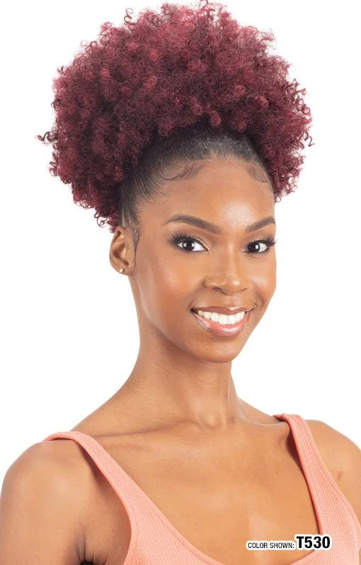 EQUAL Drawstring Ponytail - Afro Puff