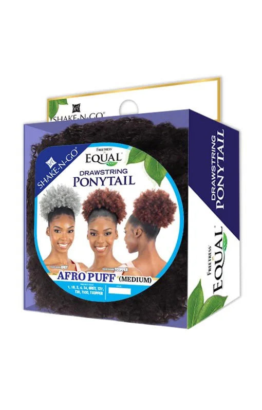 EQUAL Drawstring Ponytail - Afro Puff
