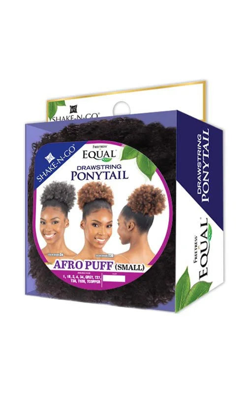 EQUAL Drawstring Ponytail - Afro Puff