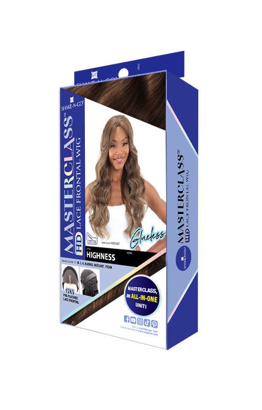 Shake-N-Go Masterclass Glueless 13X5 Pre-Plucked Hd Lace Front Wig - Highness