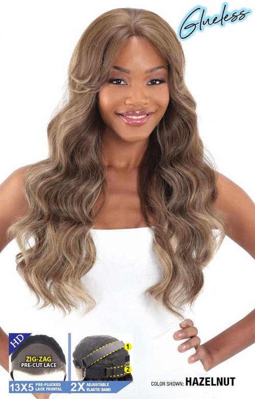 Shake-N-Go Masterclass Glueless 13X5 Pre-Plucked Hd Lace Front Wig - Highness