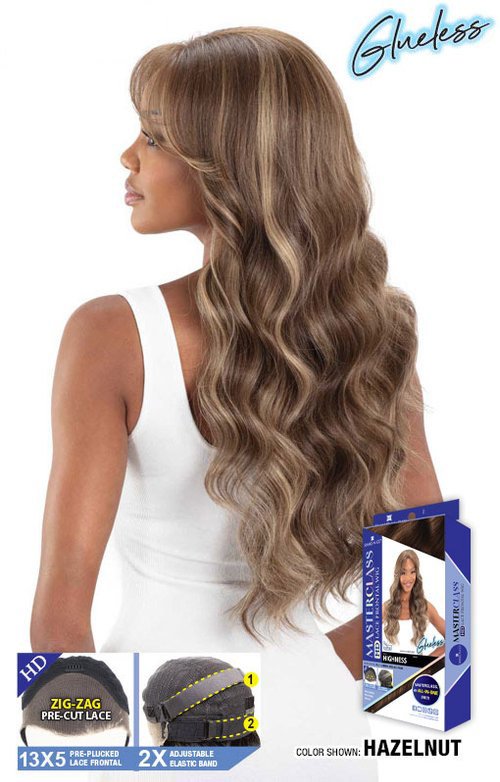Shake-N-Go Masterclass Glueless 13X5 Pre-Plucked Hd Lace Front Wig - Highness