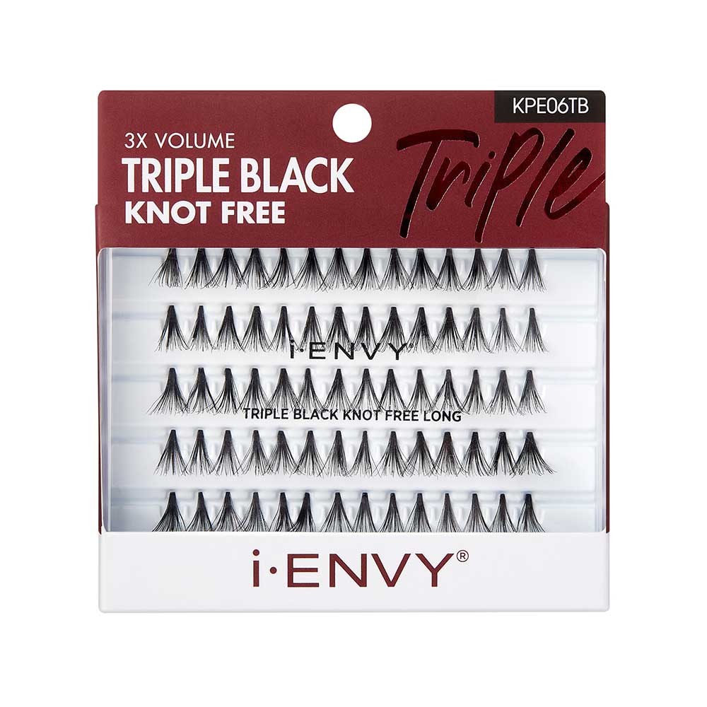 iENVY Triple Black Knot Free - Individual Lashes