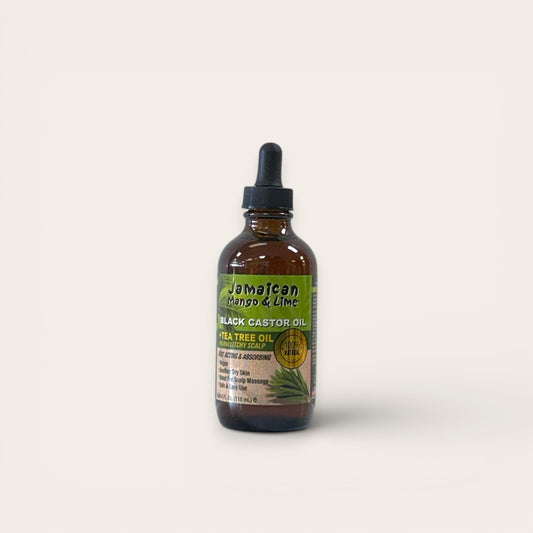 Jamaican Mango & Lime Black Castor Oil - Tea Tree