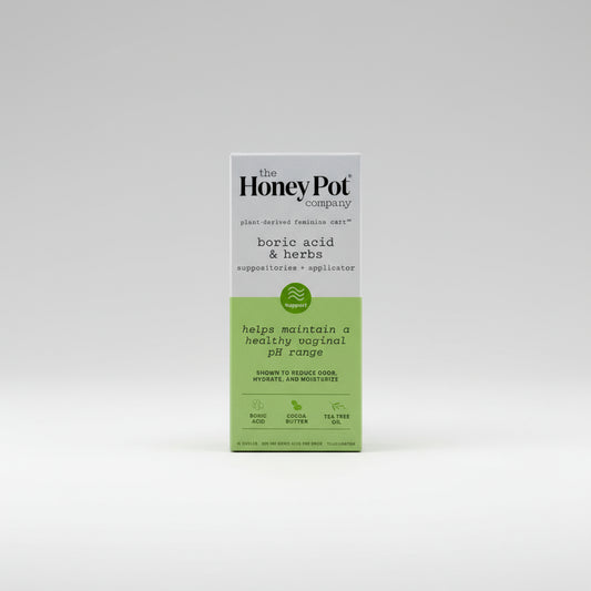 The Honey Pot - Boric Acid & Herbs Suppositories