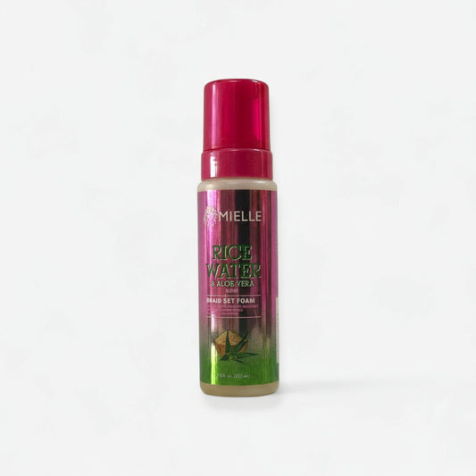 Mielle Rice Water and Aloe Braid Set Foam