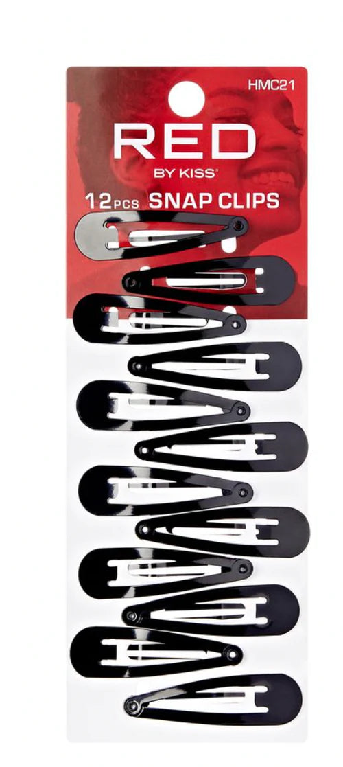 RED by KISS Hair Snap Clips 12-pieces (HMC21)