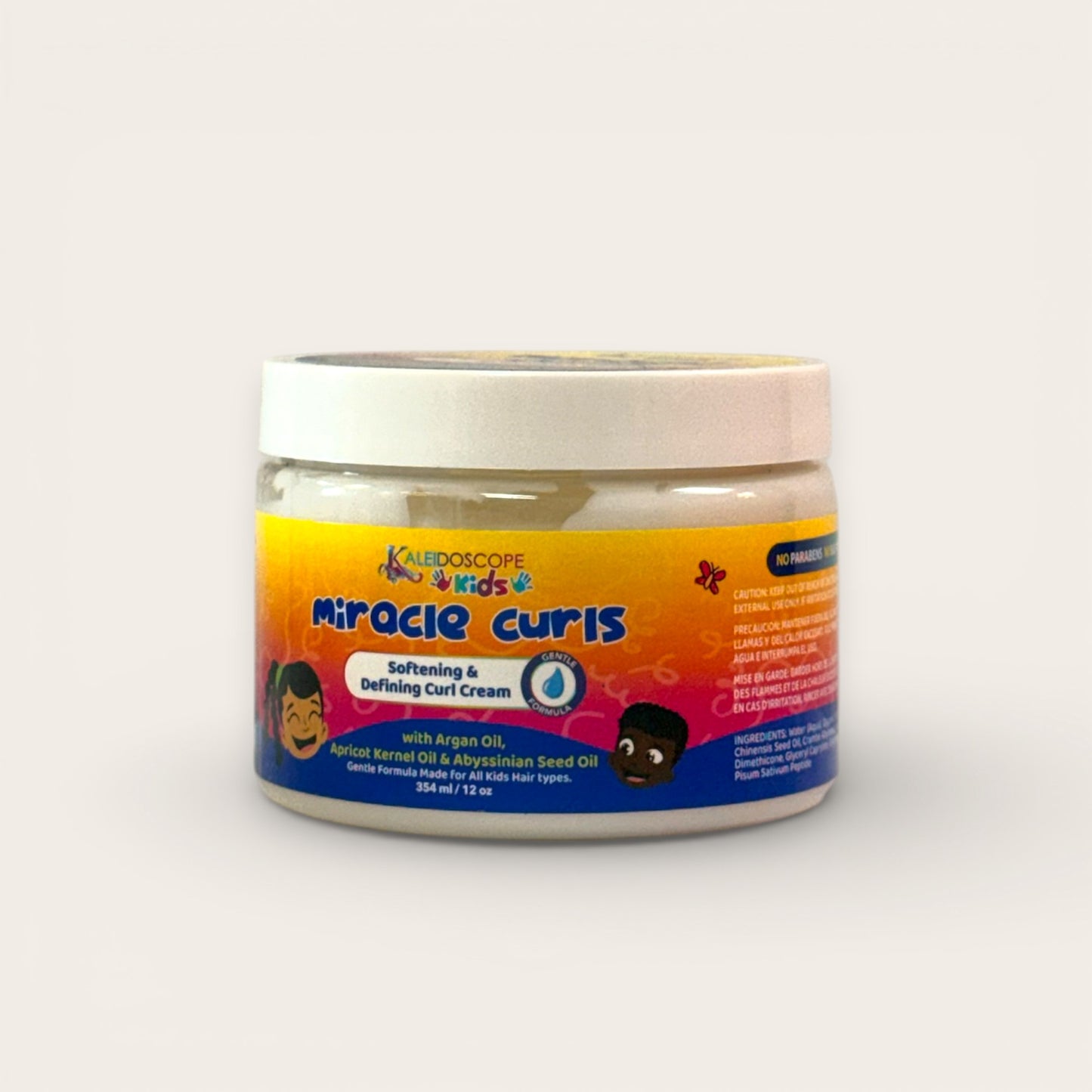 Kaleidoscope Kids Miracle Curls - Softening & Defining Curl Cream 12oz