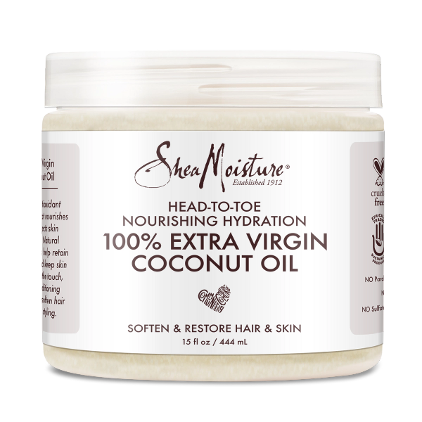 Shea Moisture 100% Extra-Virgin Coconut Oil Head to Toe Nourishing Hydration - 15 oz