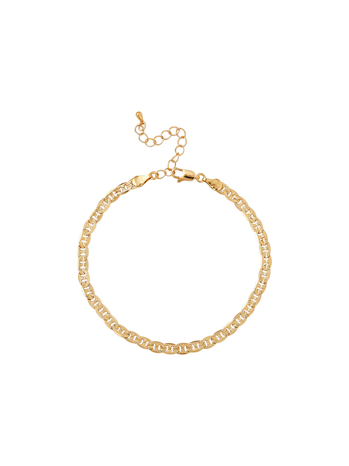 Red by Kiss Jewelry - 14K Gold Plated Anklet