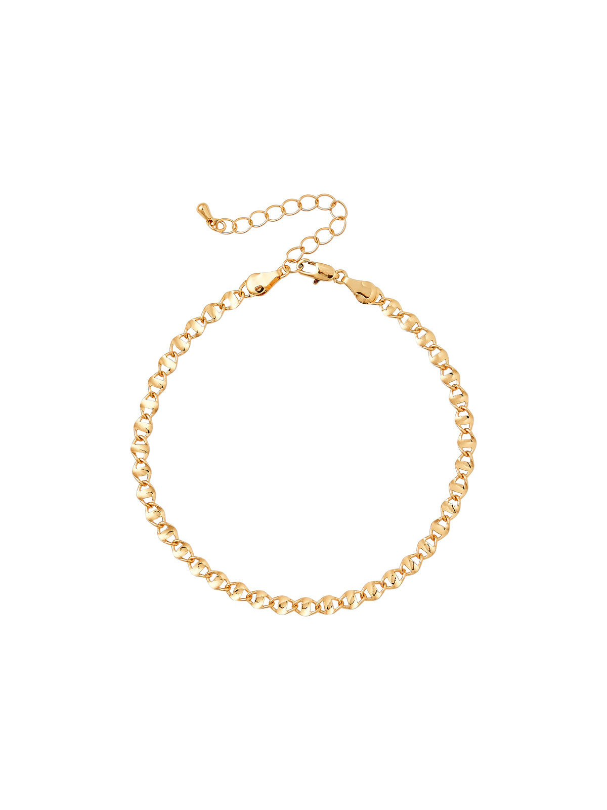 Red by Kiss Jewelry - 14K Gold Plated Anklet