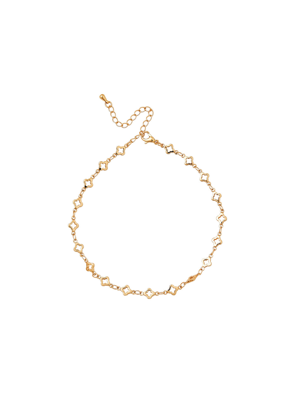 Red by Kiss Jewelry - 14K Gold Plated Anklet