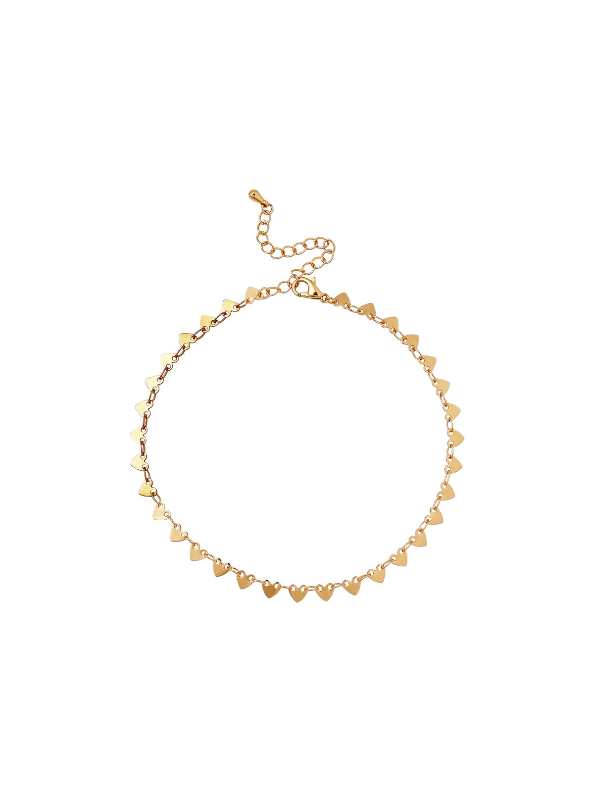 Red by Kiss Jewelry - 14K Gold Plated Anklet