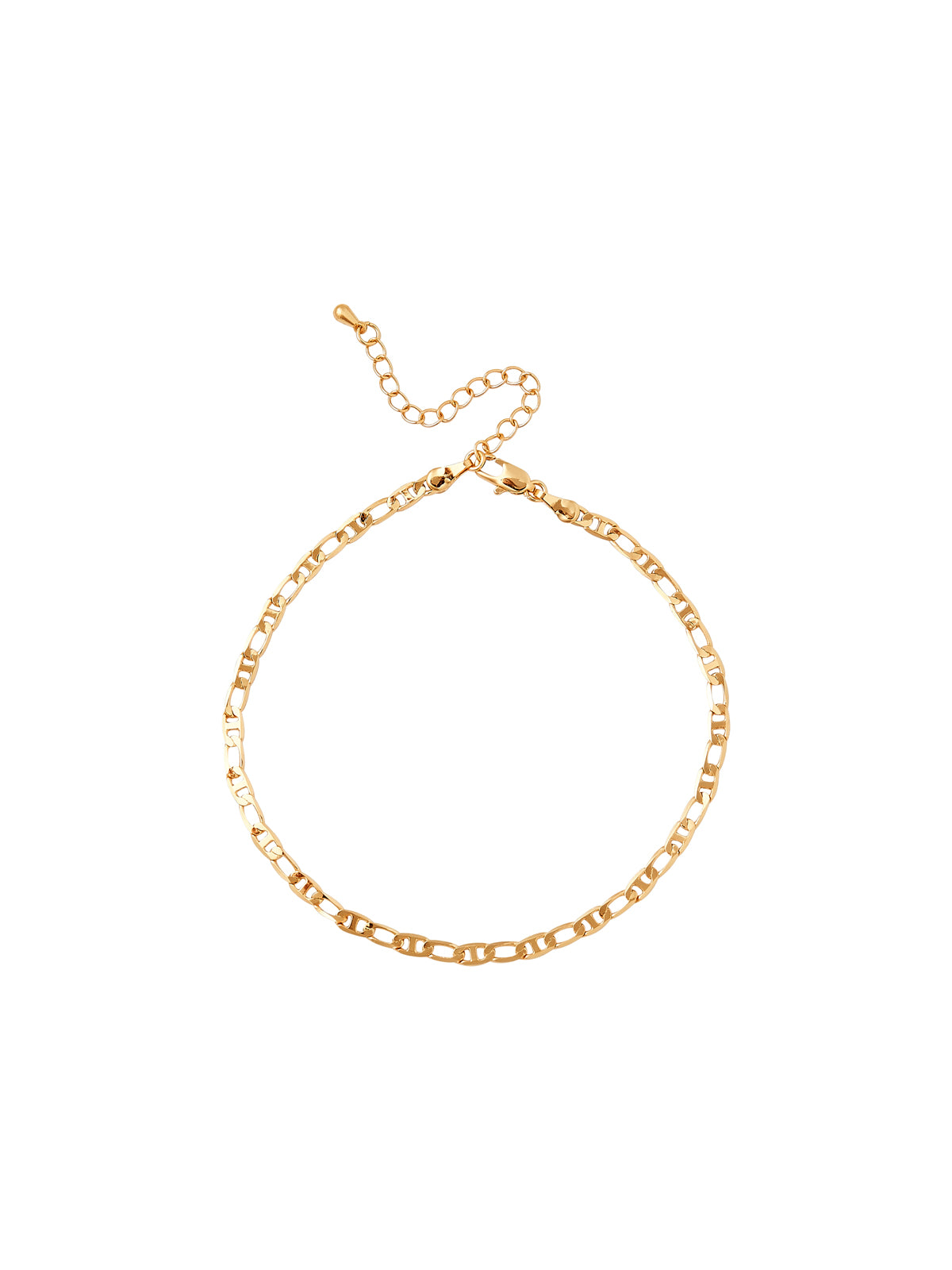 Red by Kiss Jewelry - 14K Gold Plated Anklet