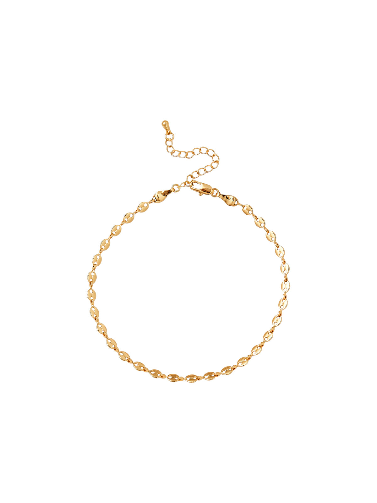 Red by Kiss Jewelry - 14K Gold Plated Anklet