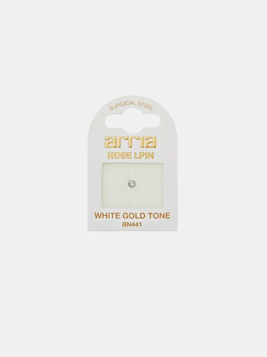 Red By Kiss Jewelry - White Gold Nose Lpin